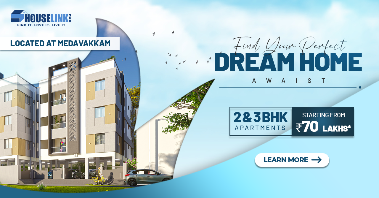 Premium 2BHK Apartments in Medavakkam | Palmshade